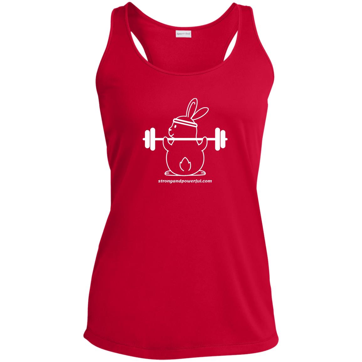 Barbell Bunny Ladies' Racerback Tank Dri-Wick